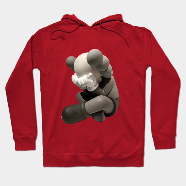 kaws sit doll kaws Hoodie by masihtitikterluka